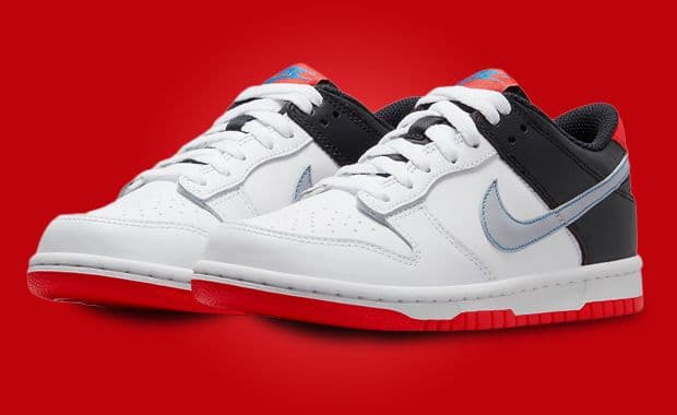Nike's Dunk Low Swings Through In A Spider-Man-Inspired Colorway