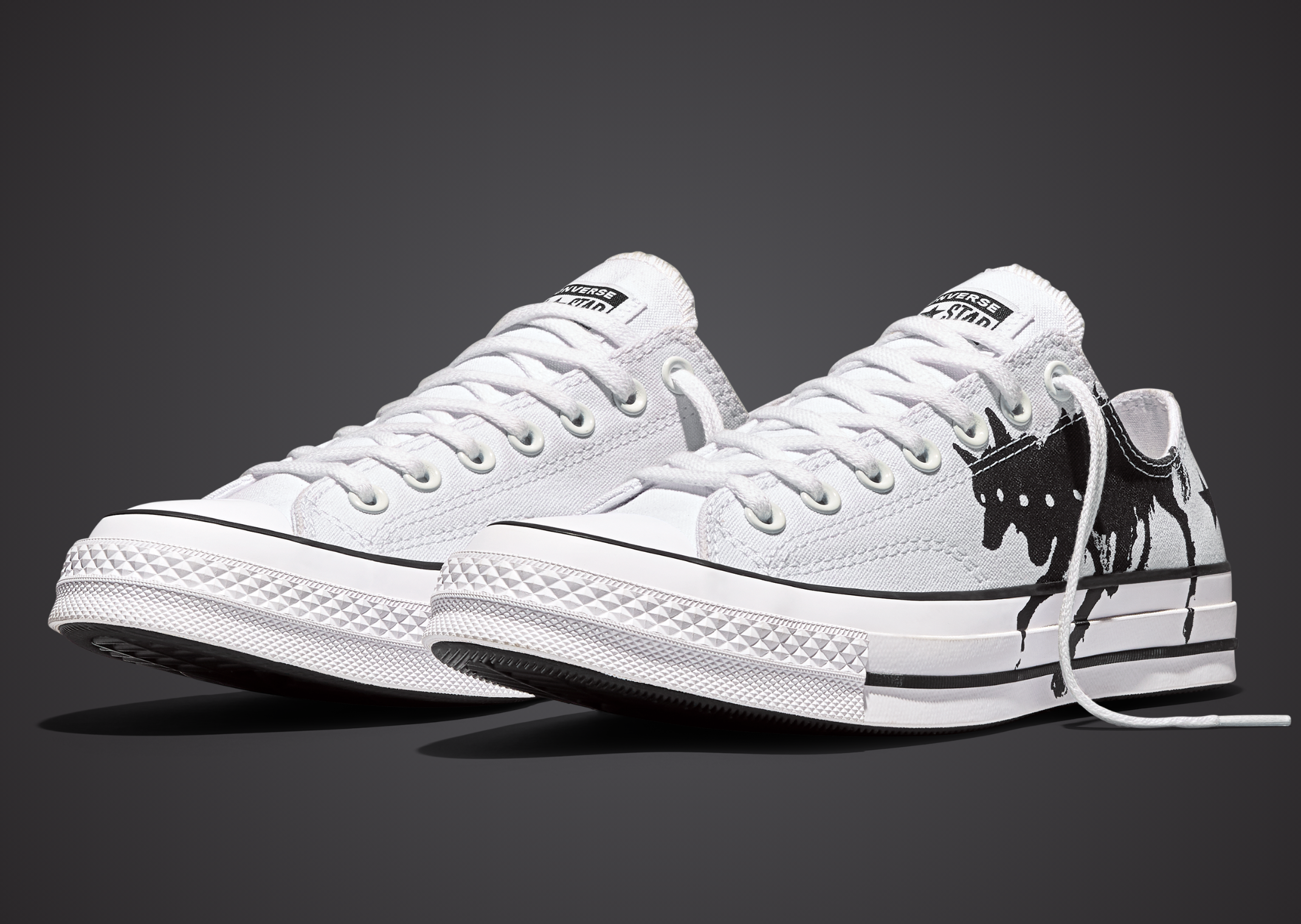 EDGLRD x Converse Chuck 70 Ox White - Angle