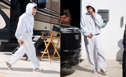 Bad Bunny Spotted in New adidas BadBo 1.0 on Miami Commercial Set