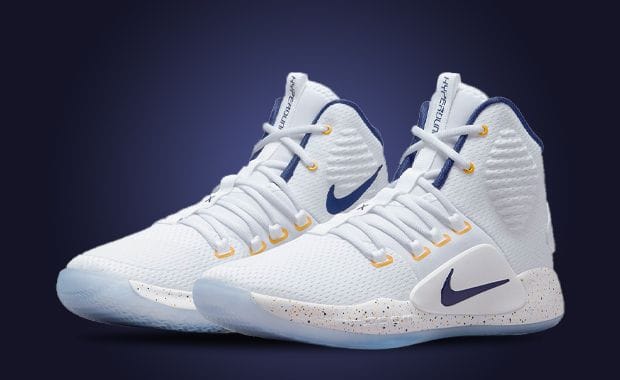 This Nike Hyperdunk X Comes In Denver Nuggets Colors