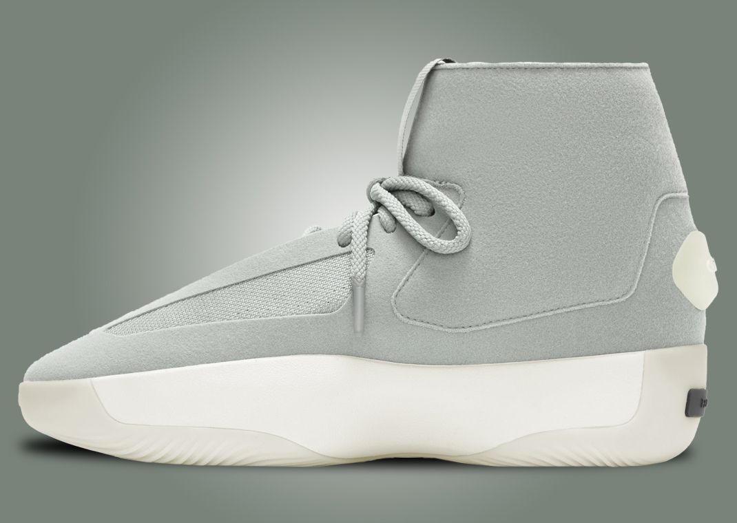 adidas Fear of God Athletics Basketball 2 Hi “Ash Silver” - Medial