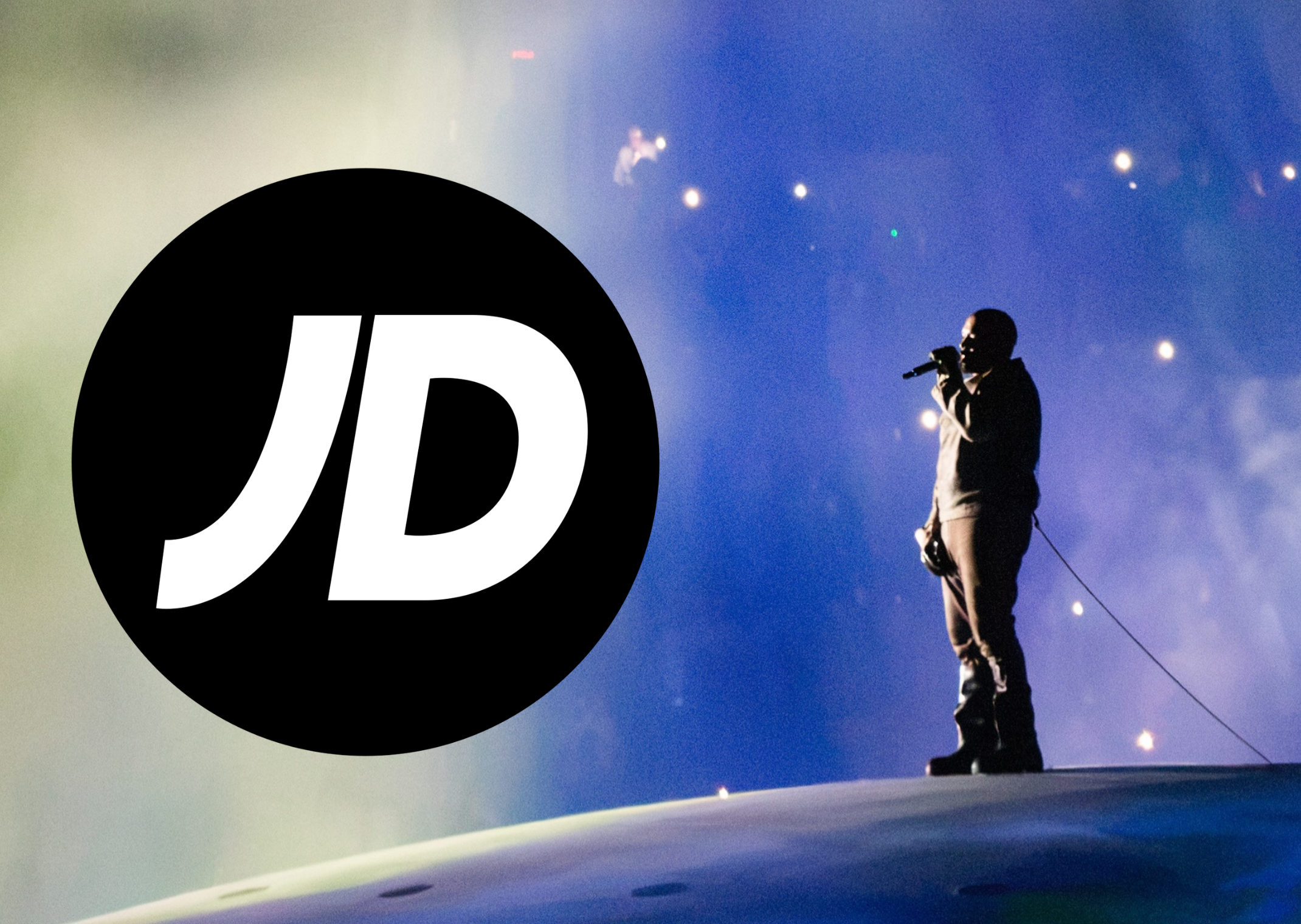 Ye performing at Raymond James Stadium