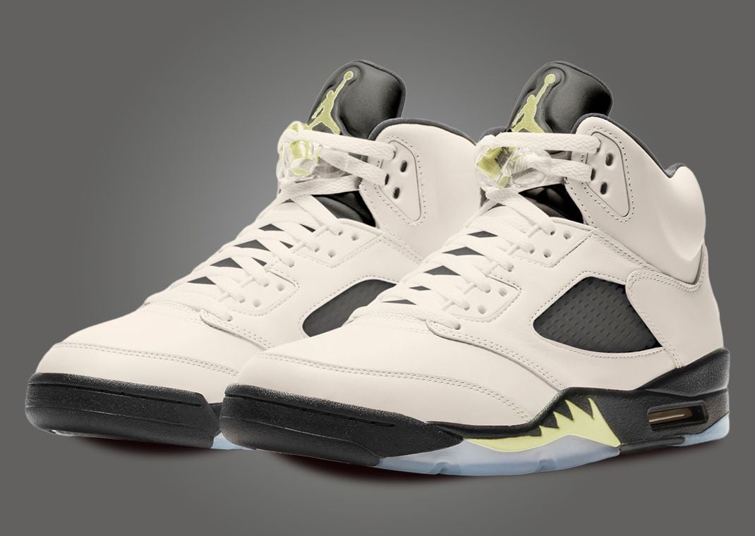 Air Jordan 5 Retro Luminous Green