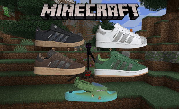 Minecraft and adidas Have Five New Shoes Coming June 2025