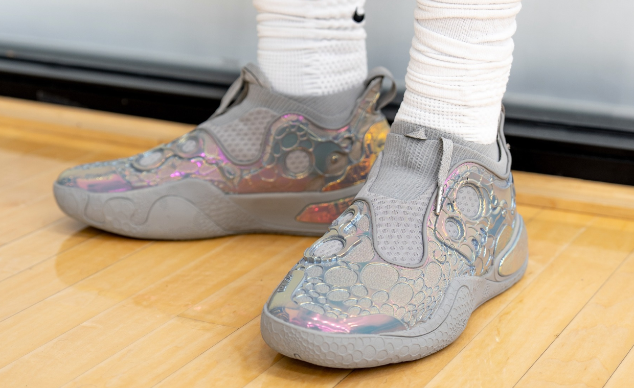 Jaylen Brown Arrives in Philly With a New Model from His 741 Performance Sneaker Brand