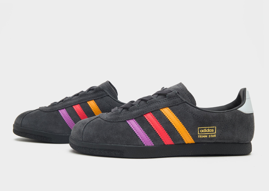 adidas Trimm Star VHS Black Lateral