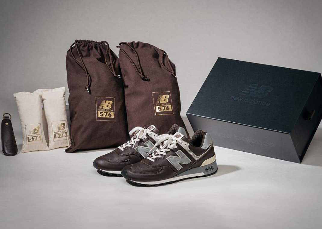 ジョージ New Balance 576 Made in Japan Brown Men's - U576JP - US