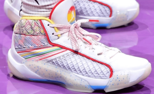 Jordin Canada's Air Jordan 38 ART PE Supports the Ronald McDonald House