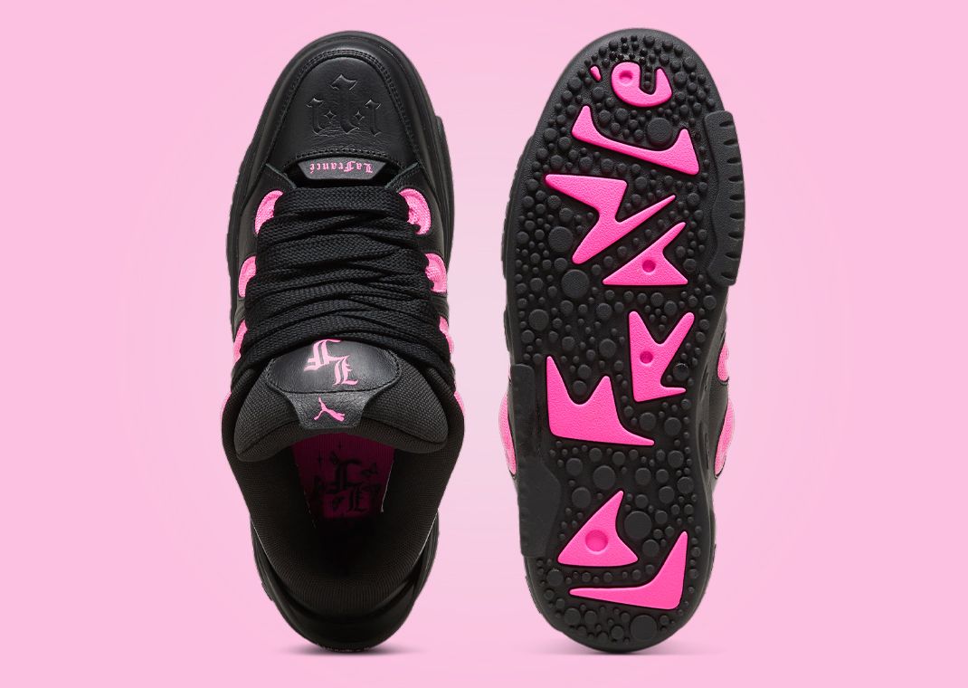 希少 日本未入荷 PUMA LaFrance Untouchable Black Glowing Pink Shop Puma PUMA X LaFrance Untouchable 31086501 black