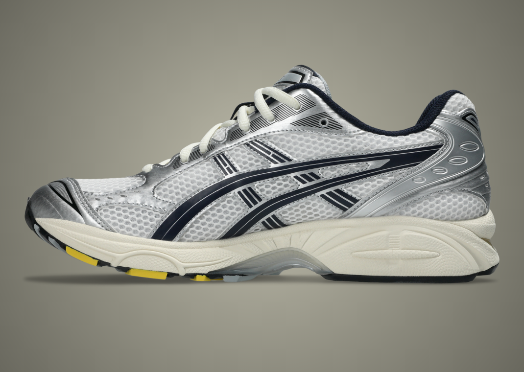 JJJJound x Asics Gel-Kayano 14 White Silver Black Medial