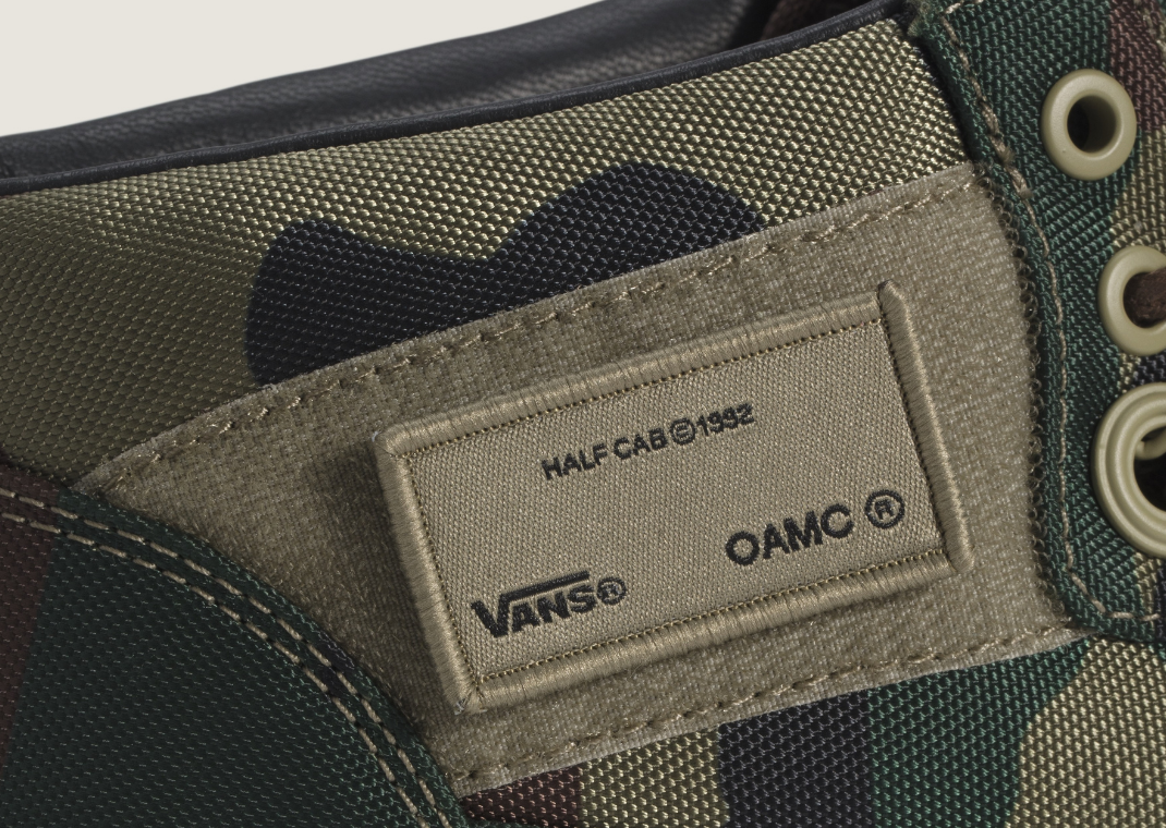 OAMC x Vans OTW Half Cab SP Boot Camo - Detail