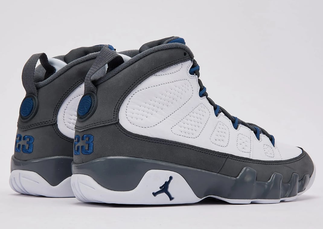 Air Jordan 9 Retro Flint Grey French Blue