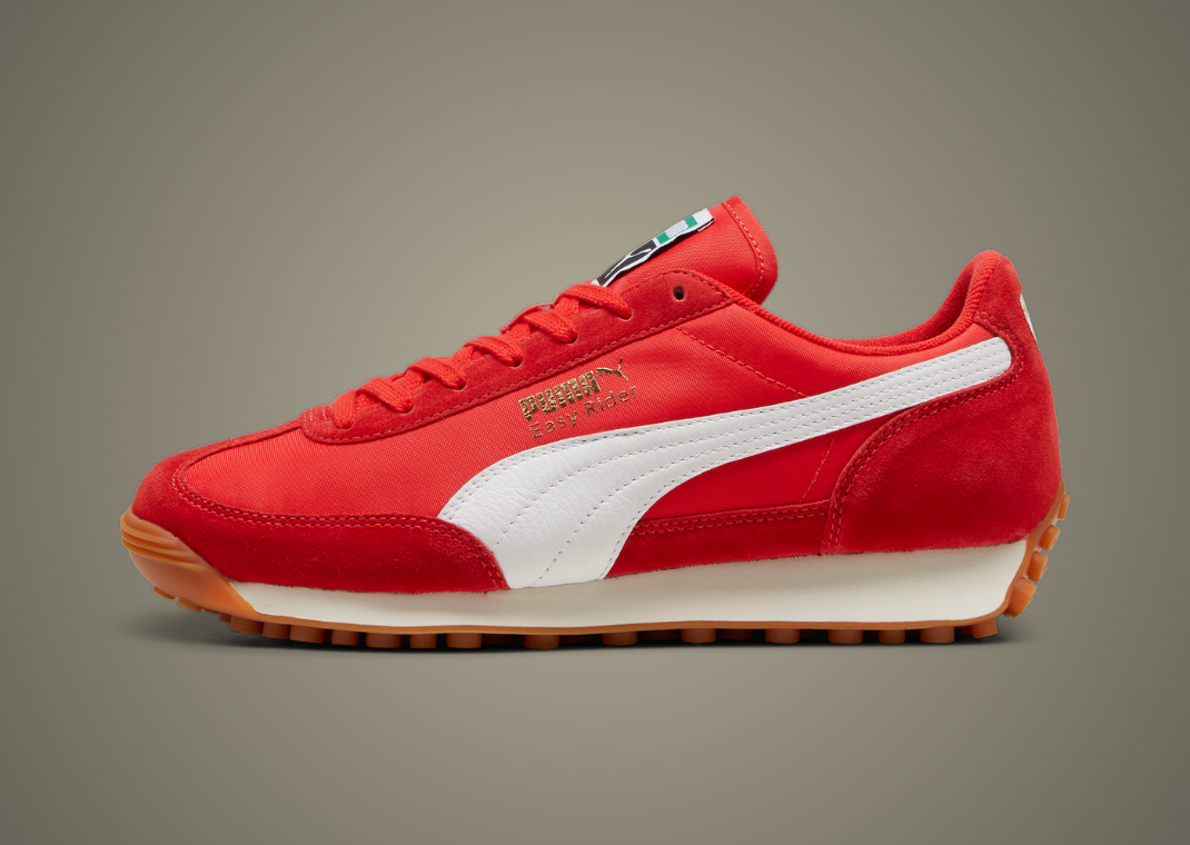 Puma Easy Rider Vintage Red Lateral