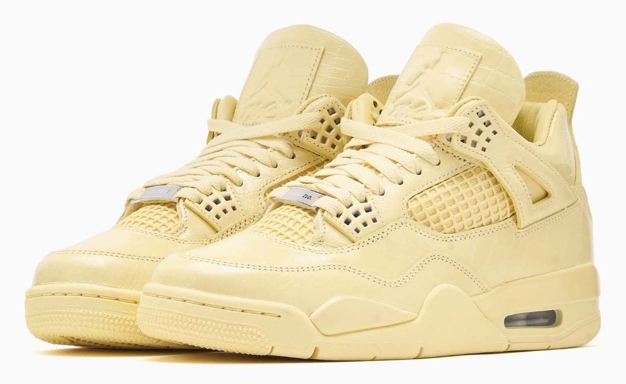 Check Out Retailer Images of the J. Balvin x Air Jordan 4 Retro Lemonade