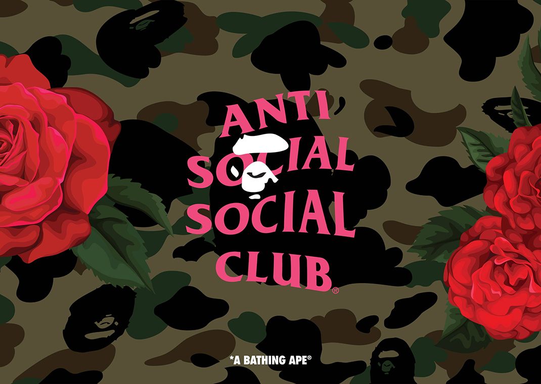 Anti Social Social Club x BAPE Collection