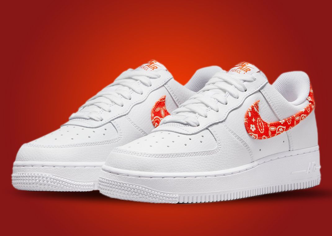 Nike Air Force 1 Low "Orange Paisley" (W)