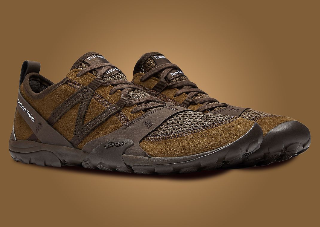 District Vision x New Balance Minimus MT10 Desert Palm Angle