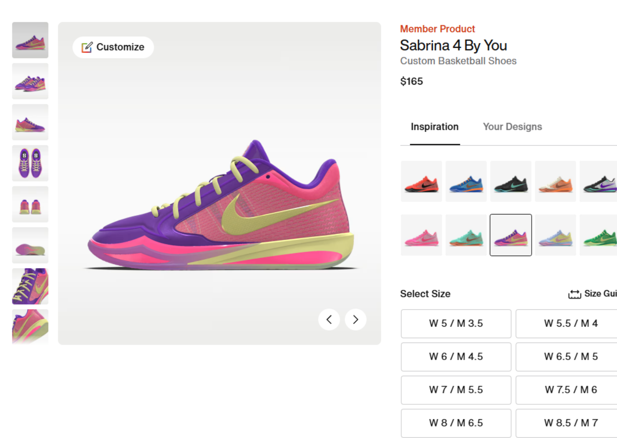 Nike Sabrina 4 By You