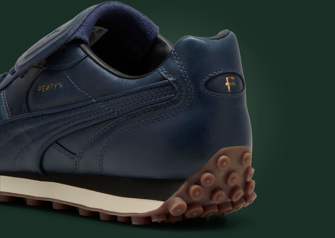 Rihanna's Fenty x Puma Avanti Dark Myrtle and Club Navy