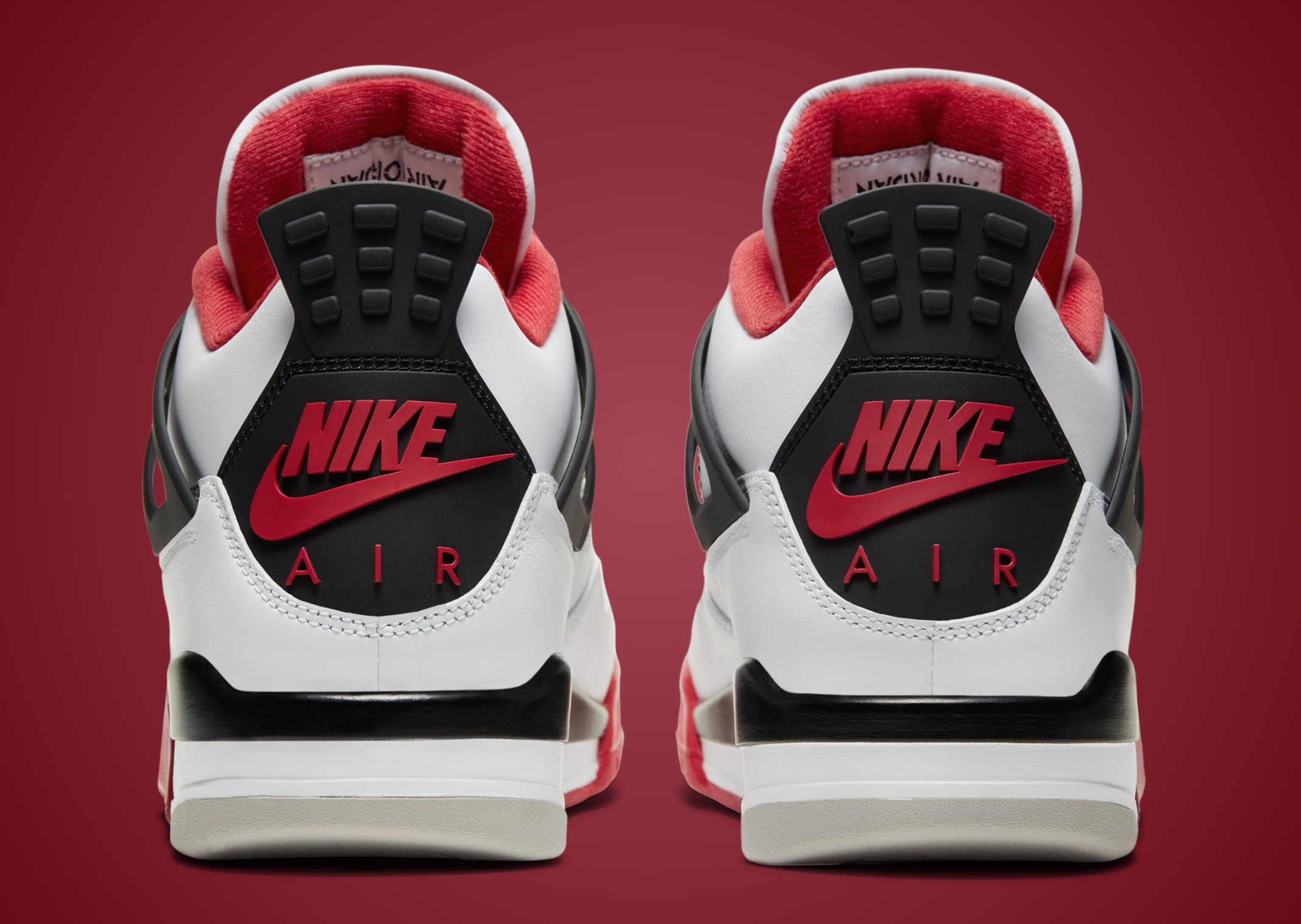 Air Jordan 4 Retro Fire Red (2020 release pictured)