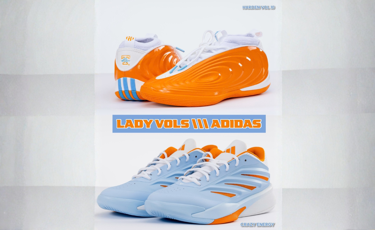 University of Tennessee’s Lady Vols Basketball Team Shows Off Two New adidas PEs