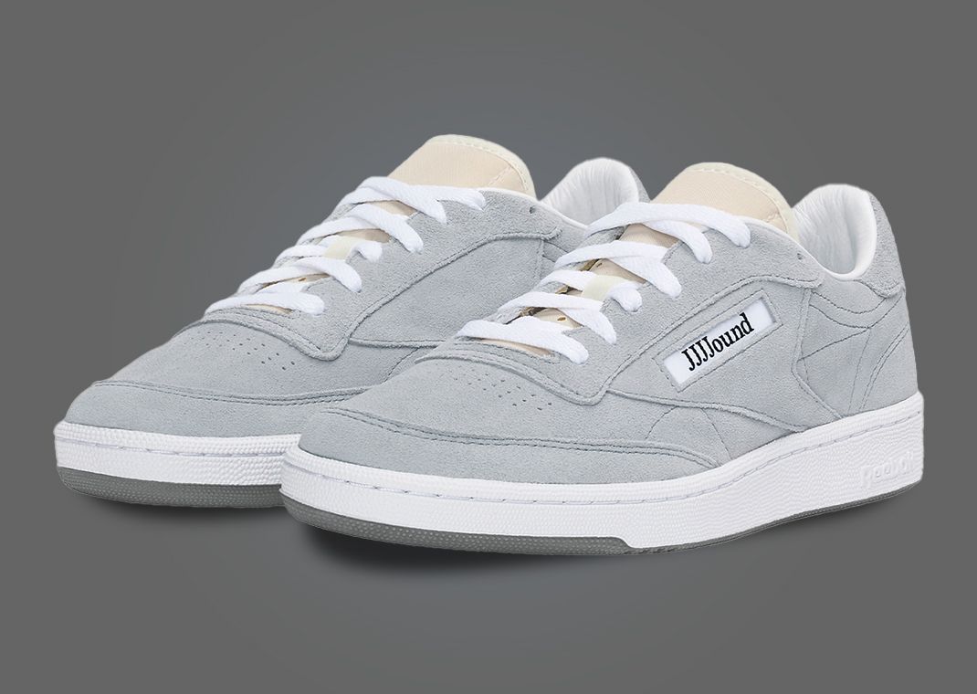 JJJJound x Reebok Club C Grey Angle
