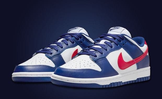 More Patriotic Vibes Come To The Nike Dunk Low