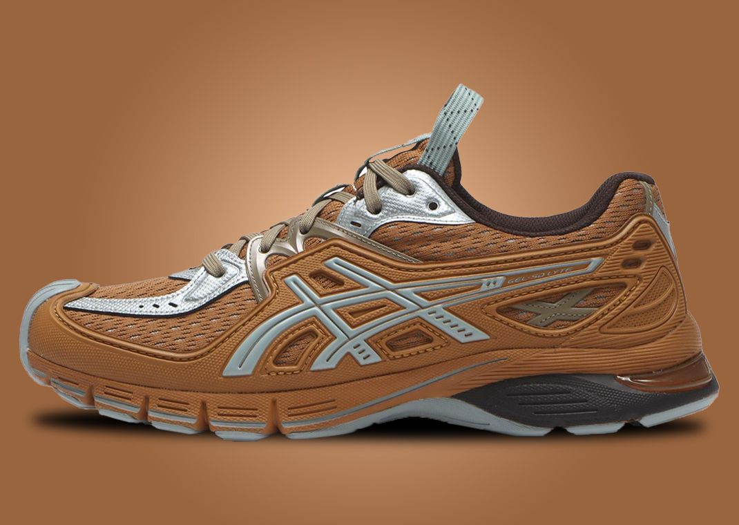 Kiko Kostadinov x Asics UB12-S Gel SD Lyte Rust Orange - Lateral
