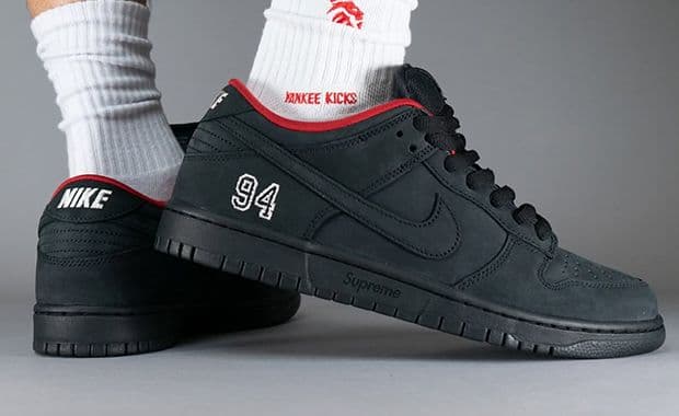 Supreme x Nike SB Dunk Low Black