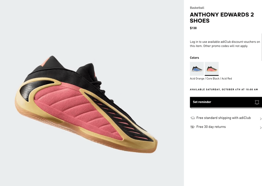 Where to Buy the adidas AE 2 With Love