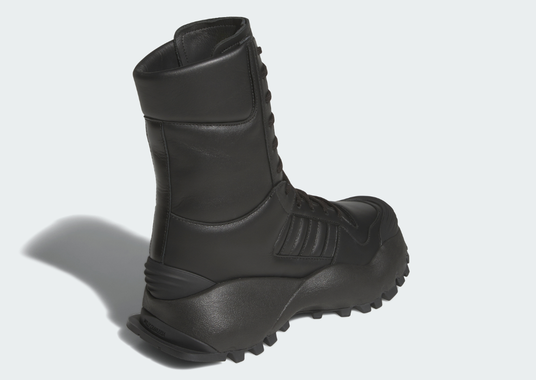 Willy Chavarria x adidas Forum Boot High - Heel Angle