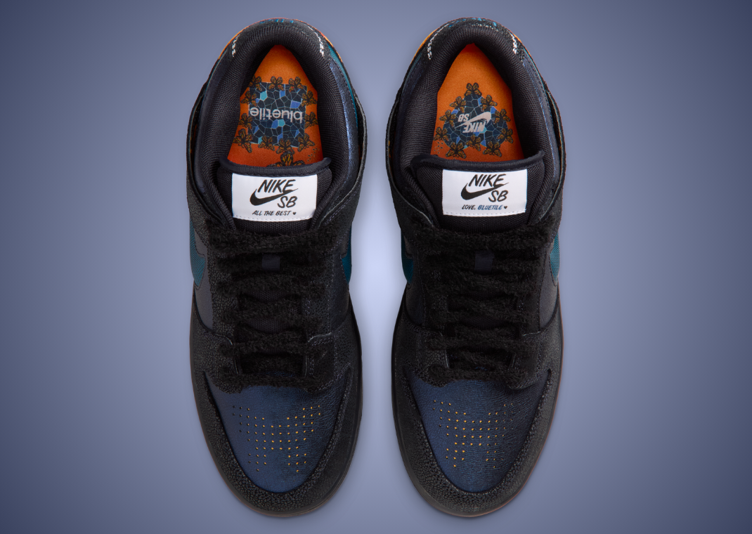 Bluetile Skate Shop x Nike SB Dunk Low Monarch - Top