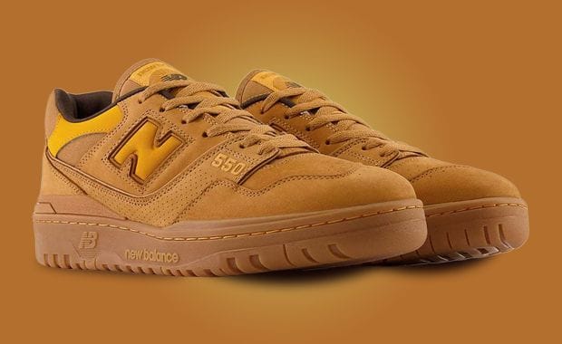 We're Getting Workboot Vibes From The New Balance 550 Wheat