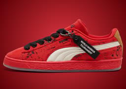 Street Fighter x Puma Suede Ken Masters - Lateral