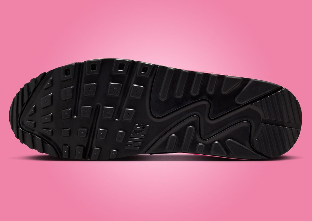 Nike Air Max 90 Camo Sequoia Hyper Pink Outsole