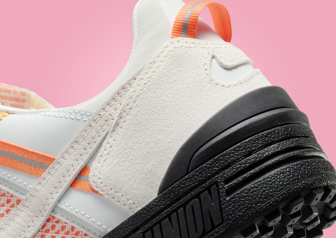 Union x Nike Field General 82 Ivory Heel Detail