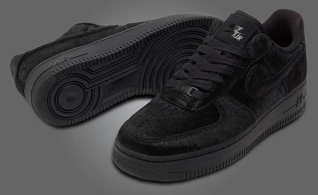 Nike Air Force 1 Low Black Fur (W)