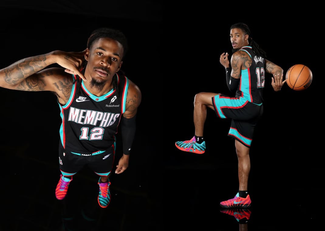 Ja Morant wearing a Nike Ja 3 PE