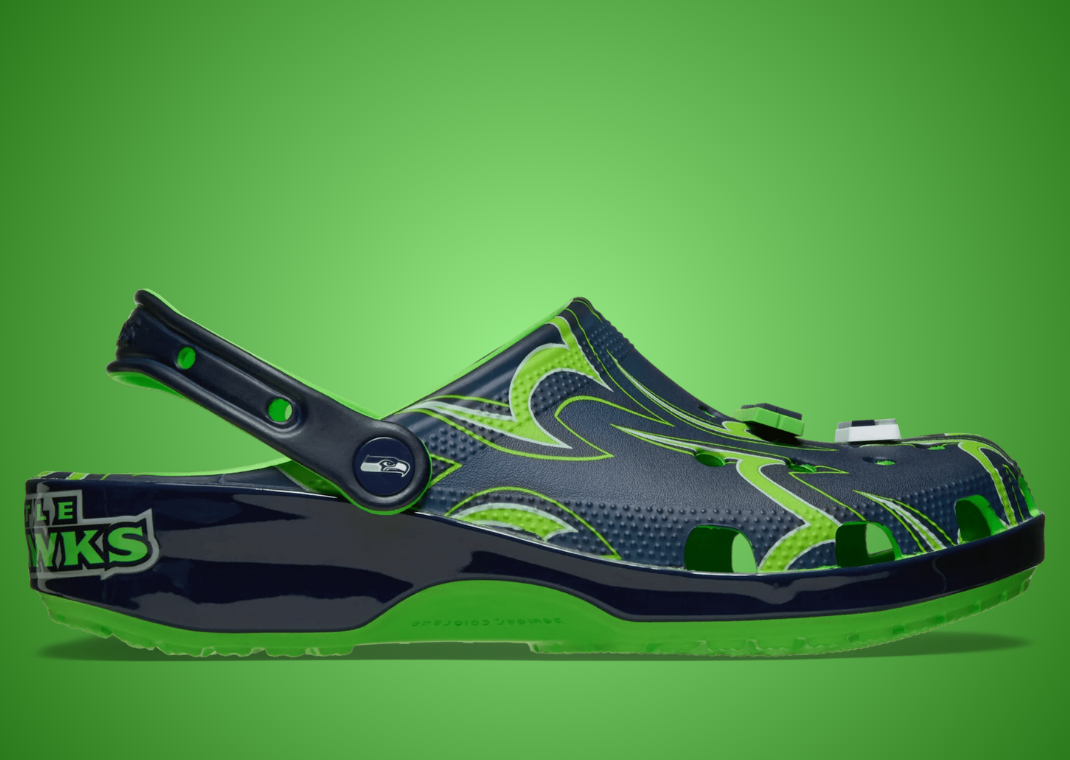 NFL x Crocs Classic Clog Seattle Seahawks - Lateral
