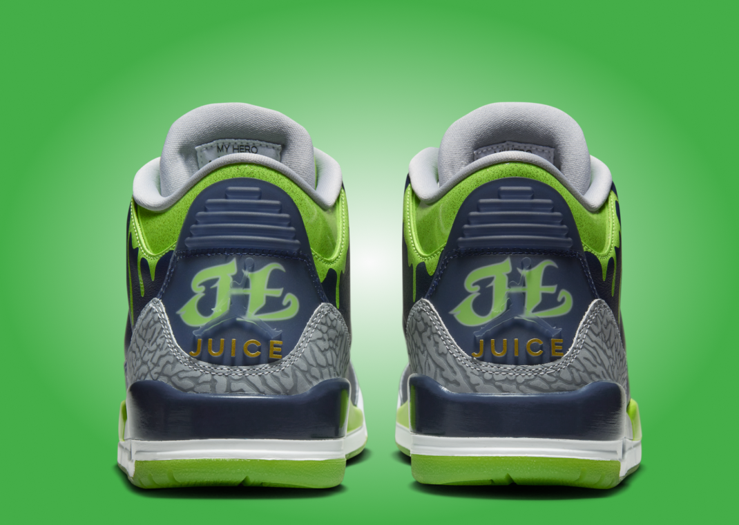 Hugo Covarrubias Molina x Air Jordan 3 Retro DB Heel