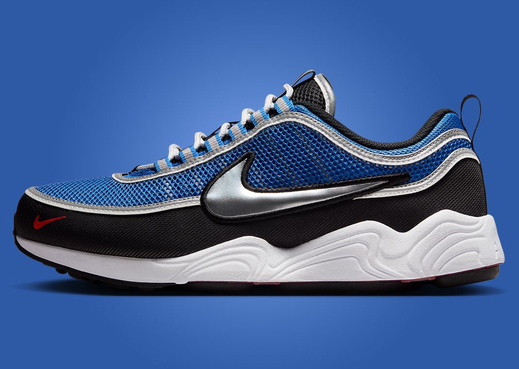 Nike Air Zoom Spiridon Signal Blue Lateral