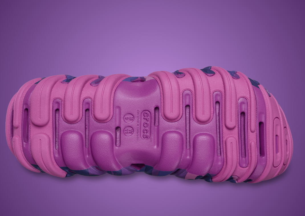 BAPE x Crocs Echo RO Clog Purple Outsole