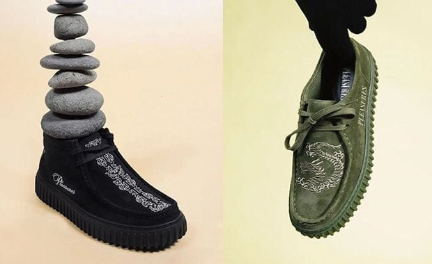 The Pleasures x Clarks Torhill Pack Releases November 2024