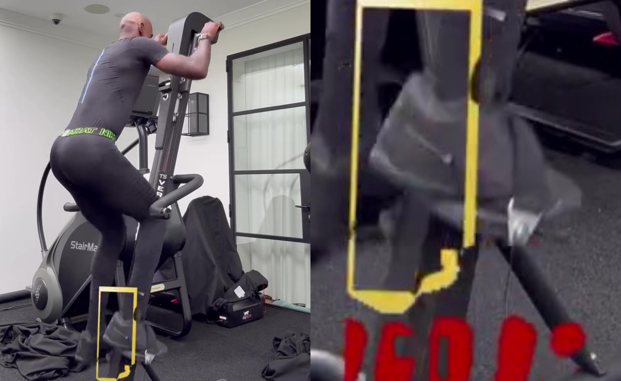 All-black Nike LeBron 24 weartest sample visible in LeBron James Instagram story