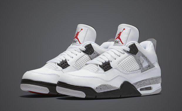 Air Jordan 4 Retro White Cement