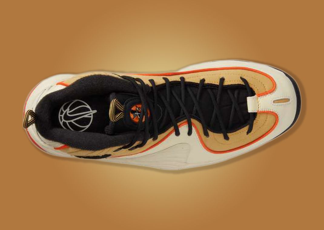 ★Nike★Air Penny II Wheat Gold and Safety Orange Nike Air Penny 2 Wheat Gold Safety Orange Shirt Match Outfit