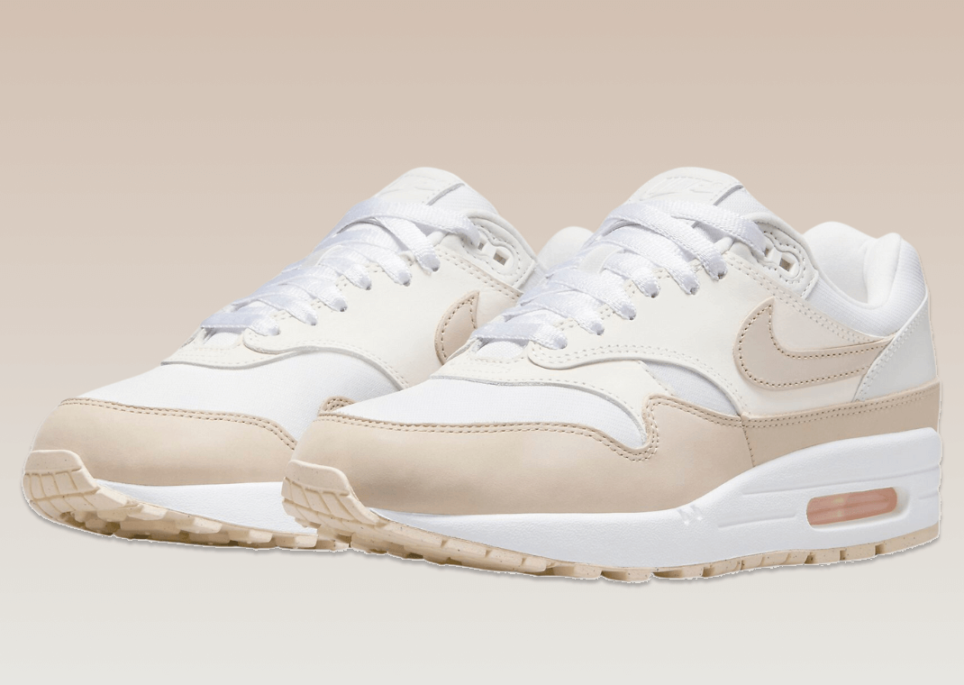 Nike Air Max 1 Premium Summit White Sanddrift (W)