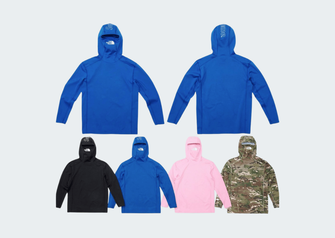 m*5様 新品 18SS Supreme × THE NORTH FACE スウ Supreme The North Face 800-Fill Half Zip Hooded Pullover (FW22) - $398