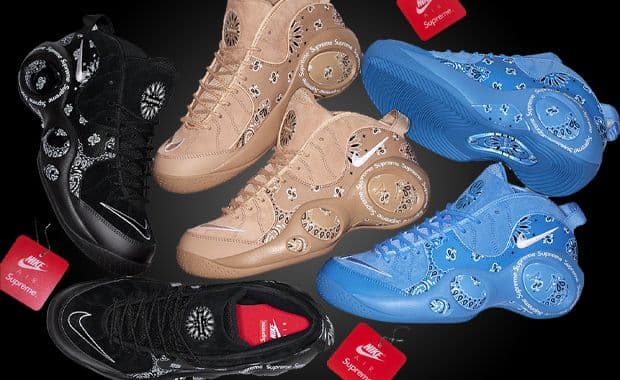 Supreme Brings Paisley Prints To The Nike Air Zoom Flight 95
