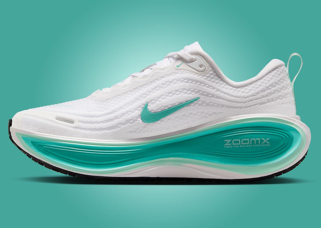 Nike Vomero Plus White Bleached Turquoise (W) Medial